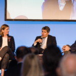 Forum „Europa im globalen Wettbewerb“ – v.l.n.r. Landesrätin Barbara Eibinger-Miedl, BusinessEurope-CEO Markus Beyrer, Top-Manager Siegfried Wolf