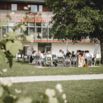 Pfingstdialog Insieme-Gruppe bei der Arbeit