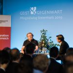 Starphilosoph Peter Sloterdijk im Gespräch mit Rainer Nowak, Chefredakteur und Herausgeber „Die Presse“