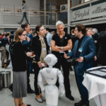 Er sorgte für Aufmerksamkeit: Roboter „Pepper“ von Joanneum Research.